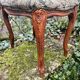 Large antique footrest in the Louis XV style.