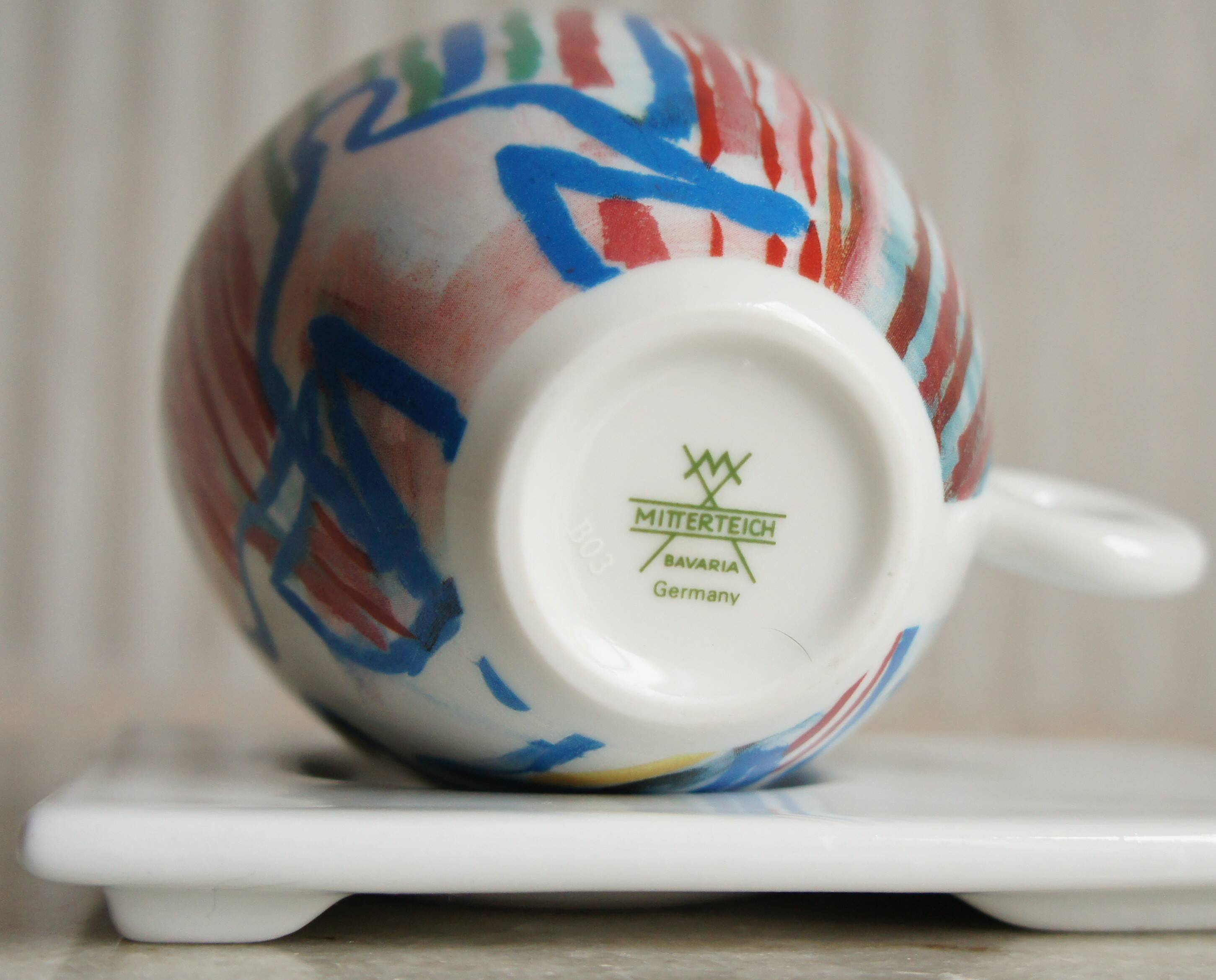 Sandro Chia mug for Illy Mitterteich 1997