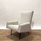 Louis Paolozzi modernist armchair reupholstered