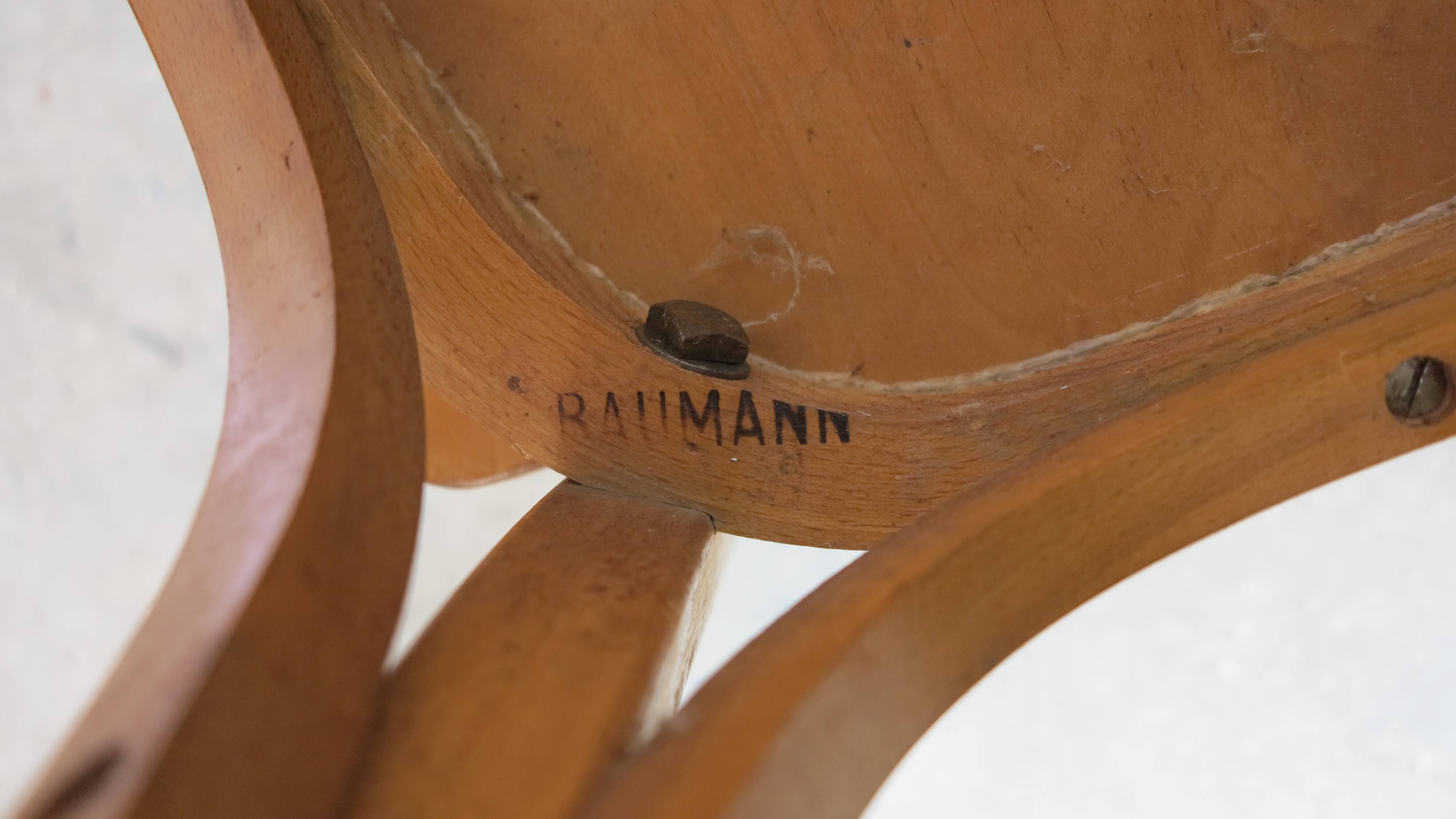 Pair of Baumann bistro chairs