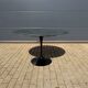 Original round Knoll Tulip dining table (120cm) Alpi Verde glossy in NEW CONDITION