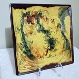 Square ceramic dish