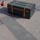 Iron and wood chest
