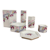 SET OF FIVE SCANDINAVIAN DESIGN CERAMICS.