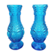 Duo molded glass vases