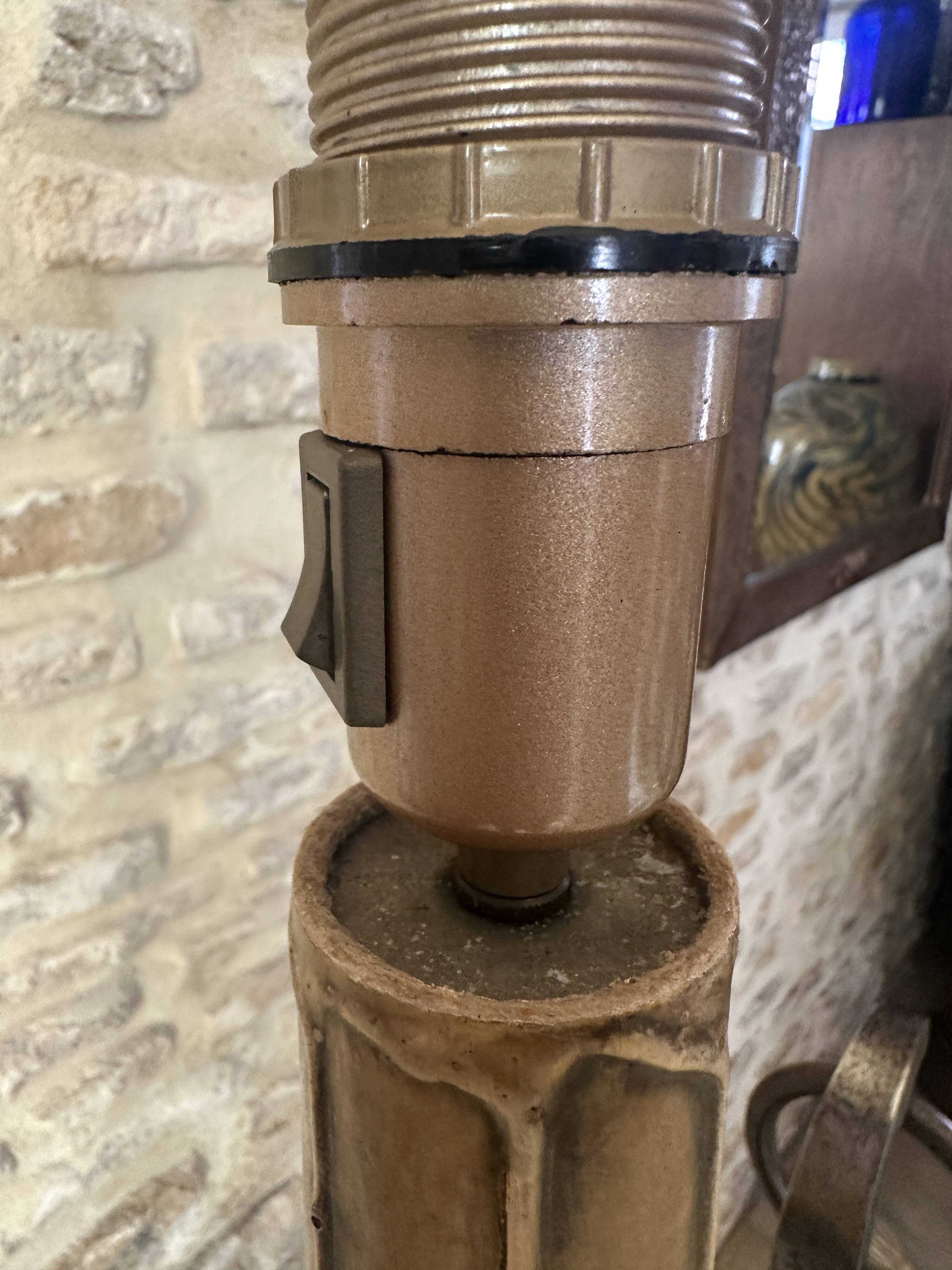 Jean pierre rickaert vintage floor lamp