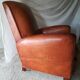 50/60 leather club armchair