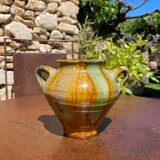 Terracotta pot jar