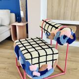 Tufted armchair