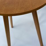 Table d’appoint ronde de teck