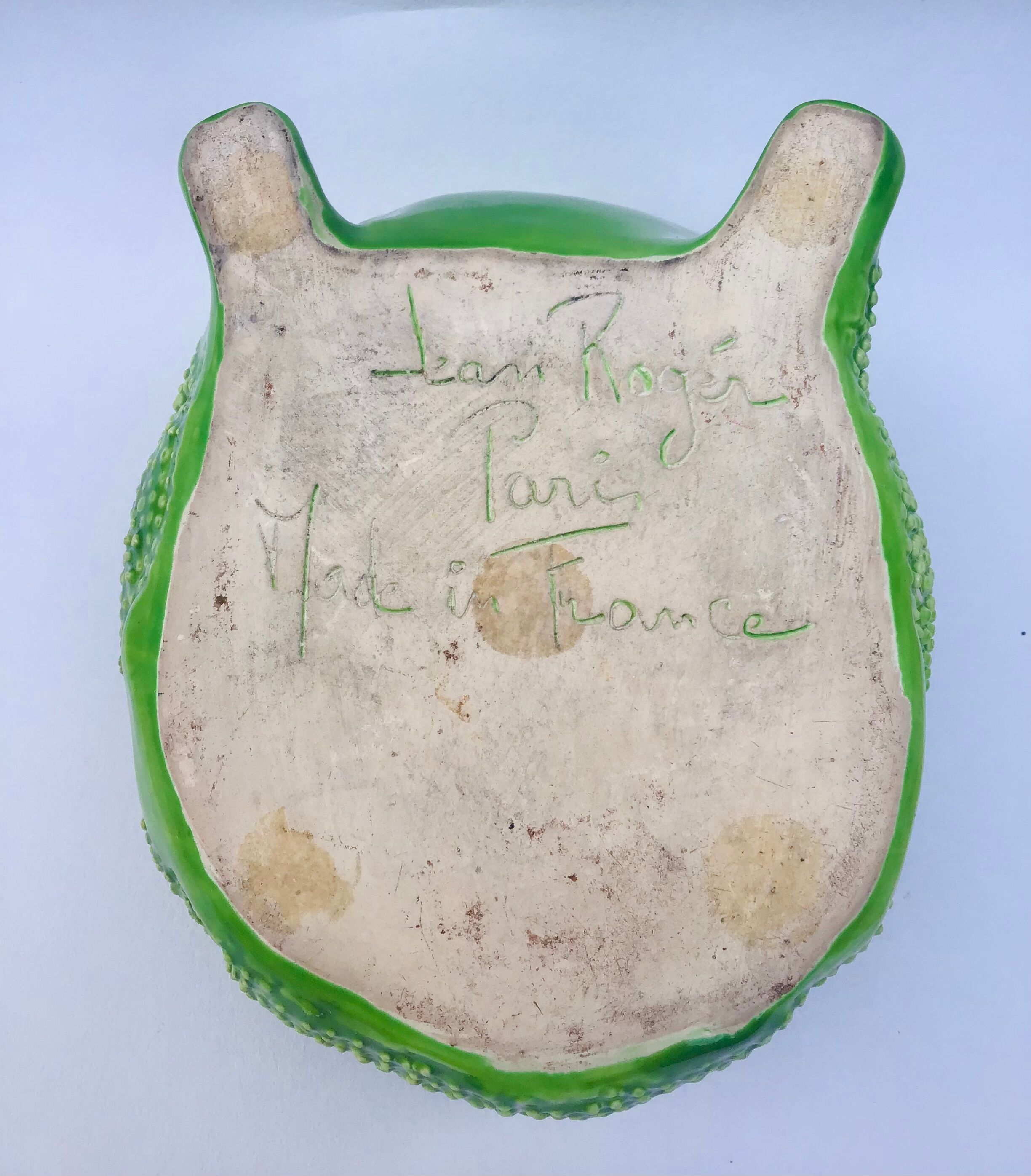 Frog vase Jean Roger