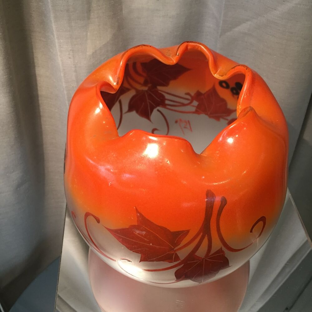 Vase ball autumn colors Legras