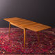 Walnut dining table from the 1950s
