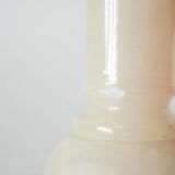 Alabaster lamp base 1970