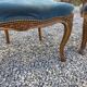 Pair of Louis XV style cabriolet armchairs