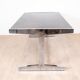 Table de salle à manger avec socle en acier, 1990
