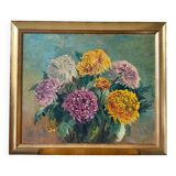 Flower bouquet painting