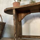 Banc de ferme petit format