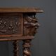 Small walnut desk, Henri II style – late 19th century