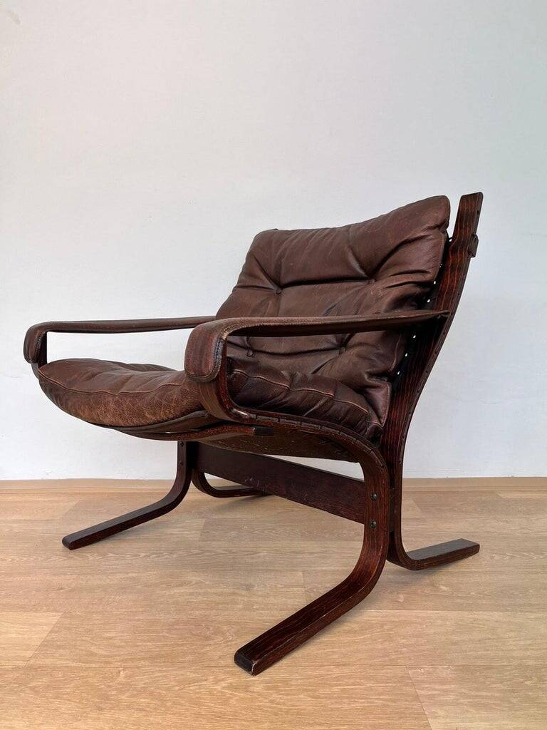 Midcentury "Siesta" Lounge Chair, Ingmar Relling for Westnofa, Norway, 1970