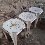 Set of 6 French industrial stools by Multipl’s – 1930s