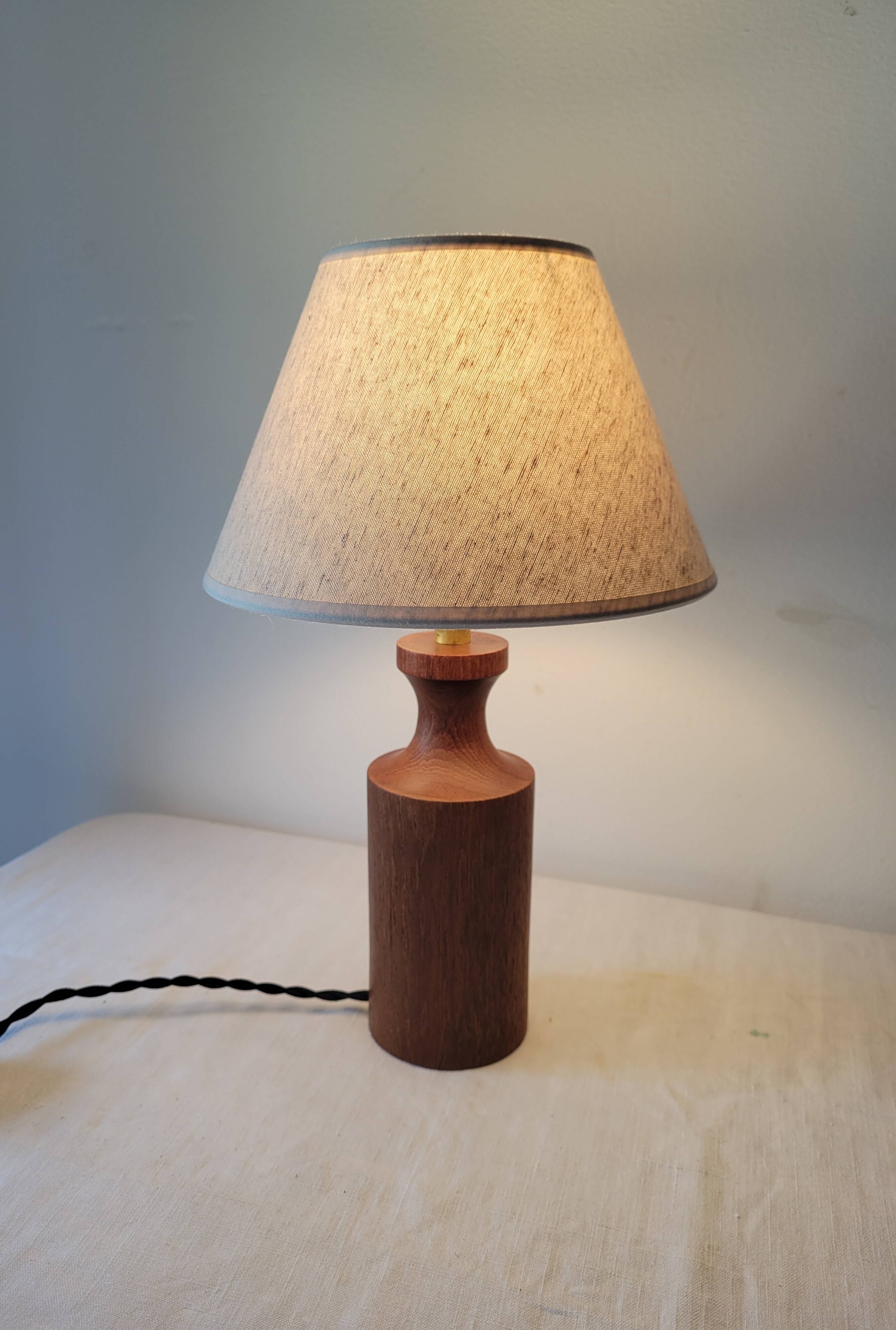 Scandinavian teak lamp
