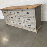 Old cabinet with 12 drawers