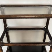 Etagere et commode en rotin