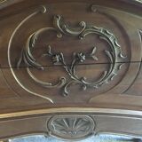 Carved wooden headboard 147X87