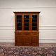 Classic English Eichholtz bookcase buffet cabinet