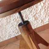 Vintage tripod foot piano stool 60s-70s