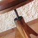 Vintage tripod foot piano stool 60s-70s