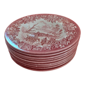 9 hollow plate bowl staffordshire