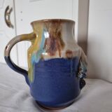 Rare Antique Ceramic or Glass Pitcher Imitation Remueed Gumnut & Gum