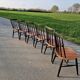 Set of 6 Fannett Scandinavian chairs by Ilmari Tapiovaara 1960.