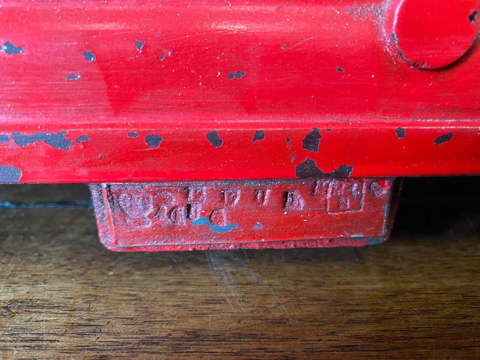 Cast iron testut scale for decoration or trade xxe