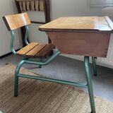Vintage school desk - Maison Delagrave