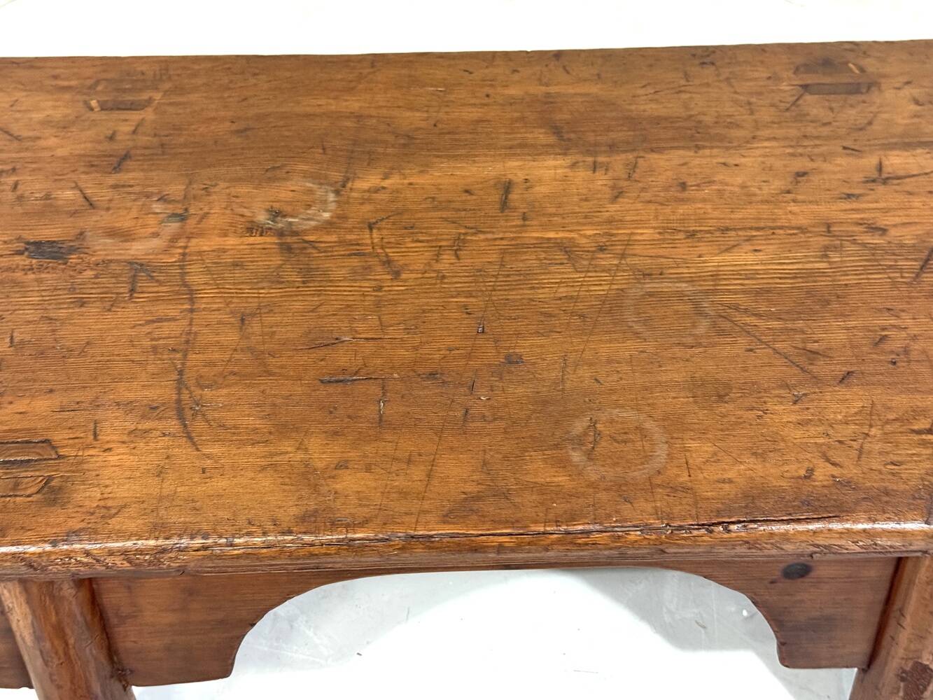 Rustic antique low coffee table side table 1900’s