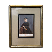 Ancienne photo portrait de femme