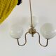 Lustre globes opaline