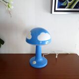 Mushroom lamp cloud IKEA Skojig blue vintage design