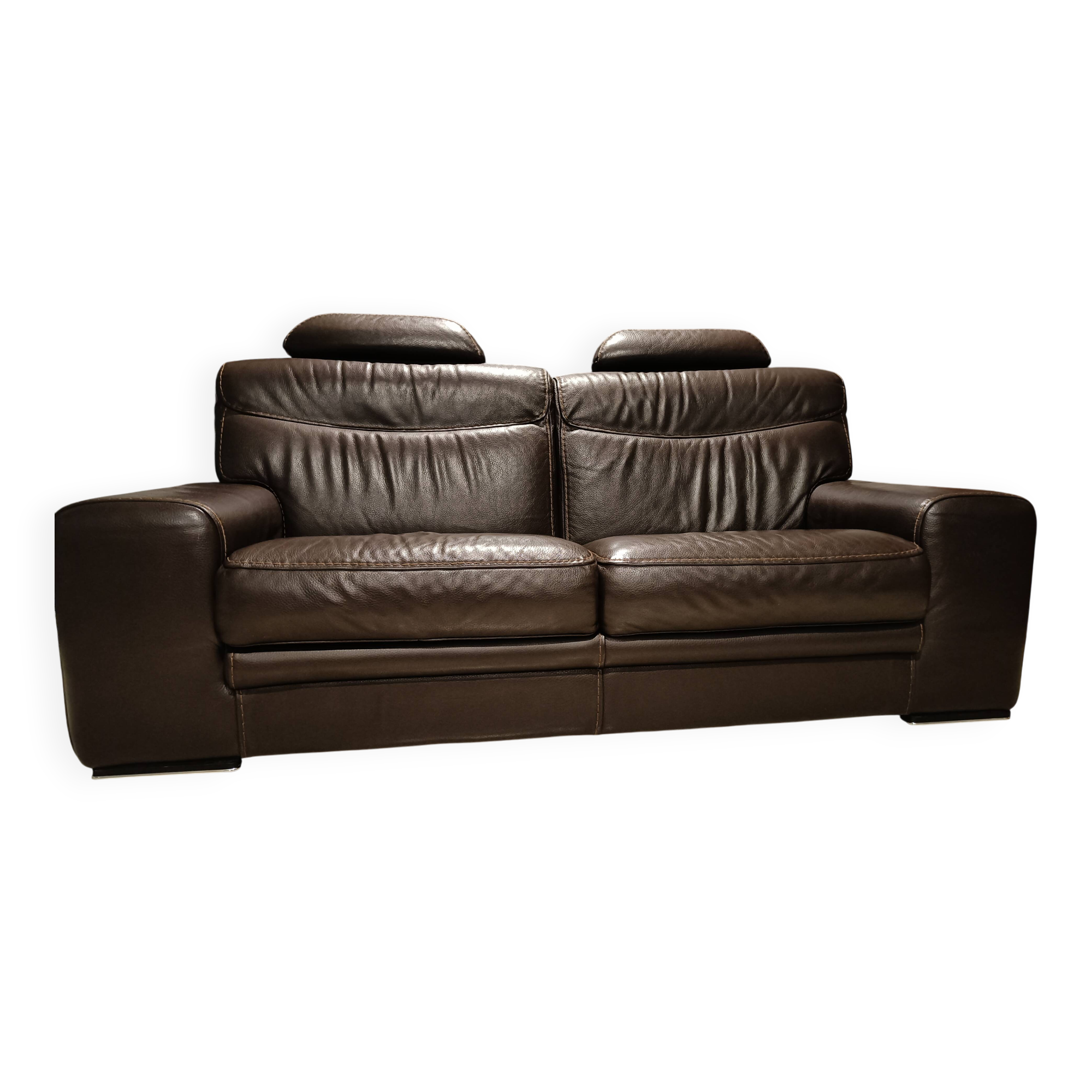 Leather sofa