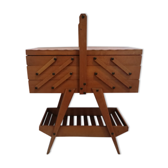 Sewing box worker