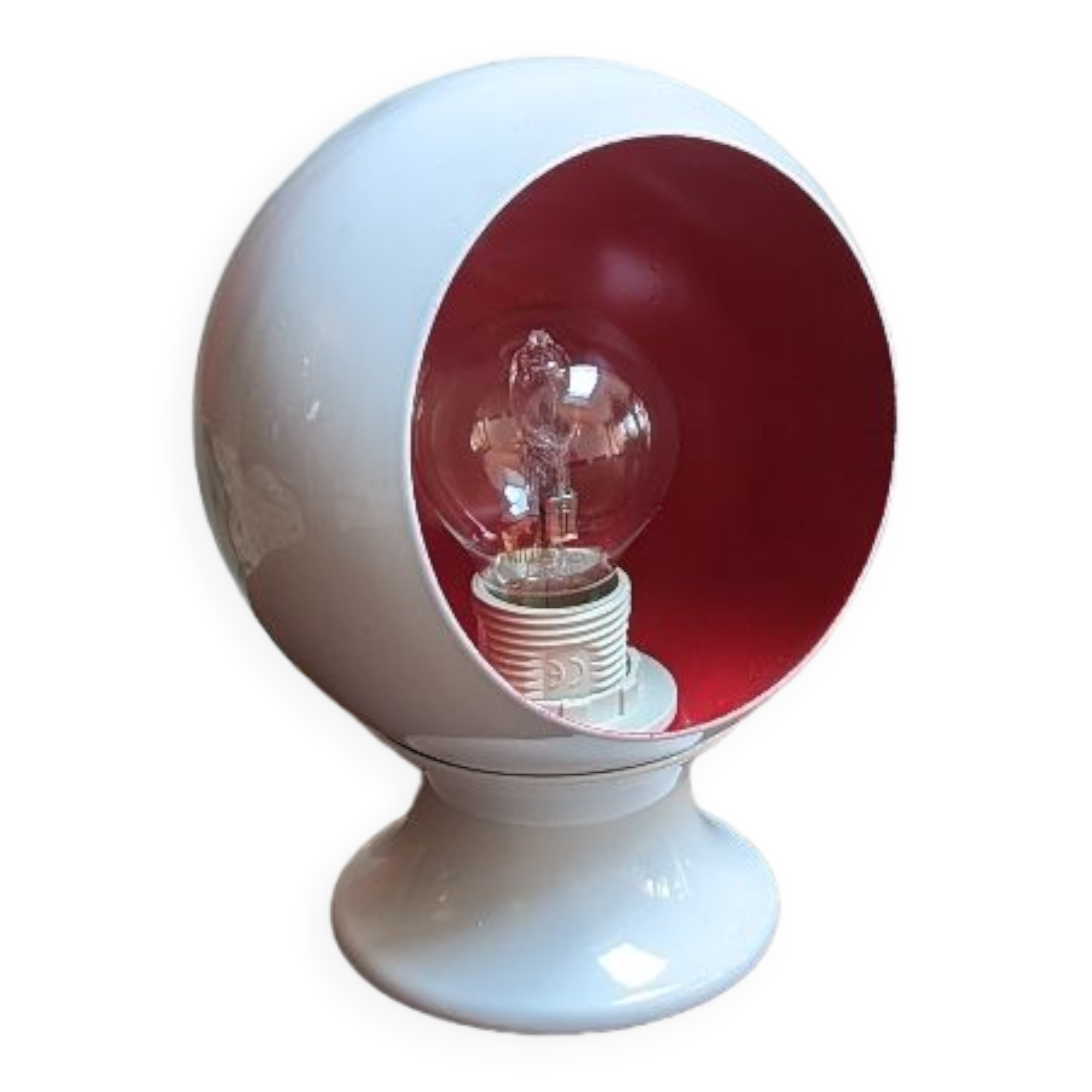 Vintage eye ball lamp