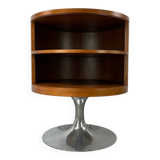 Arkana Maurice Burke, swivel side table with tulip base.