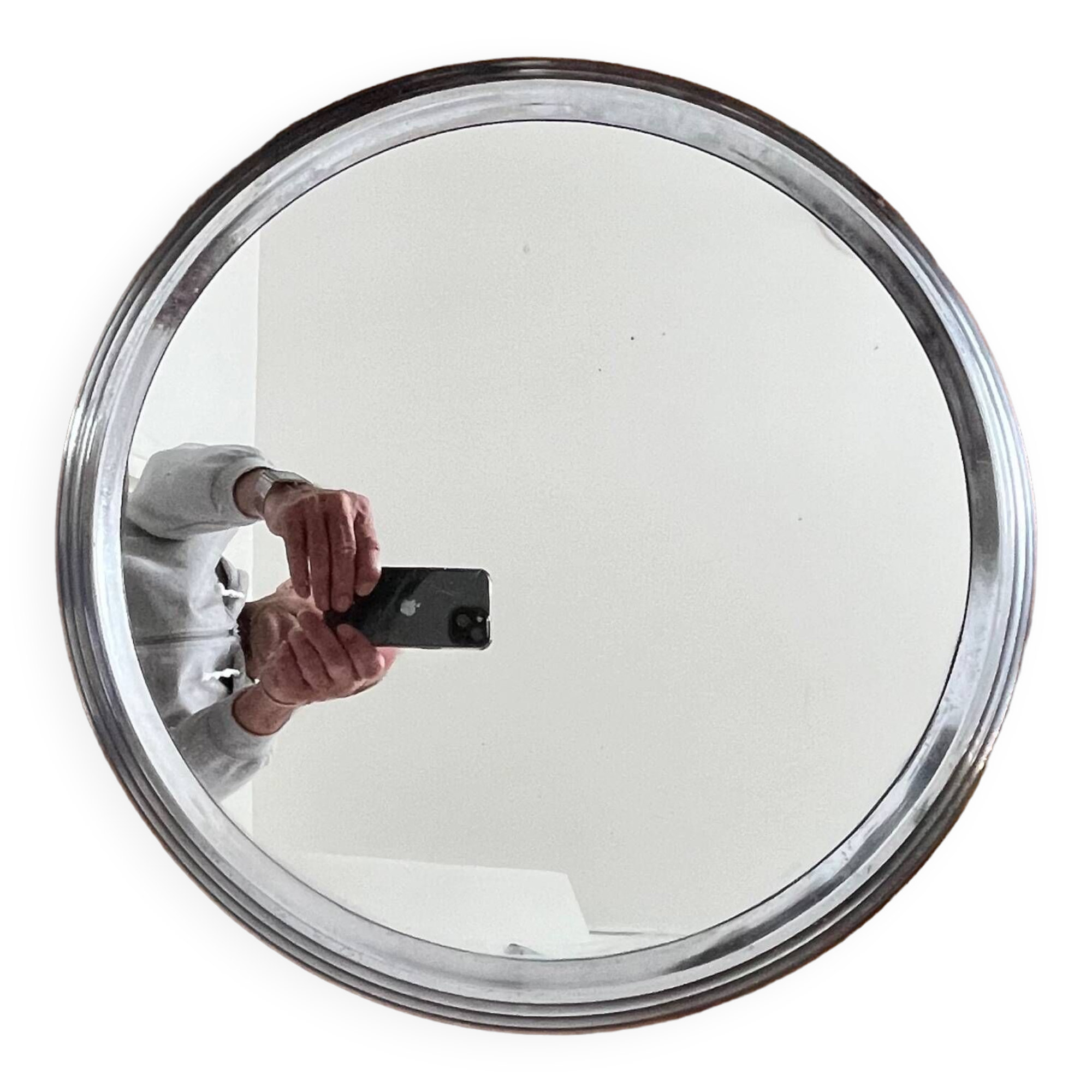 Large art deco mirror tray
