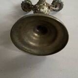 Old metal candlestick