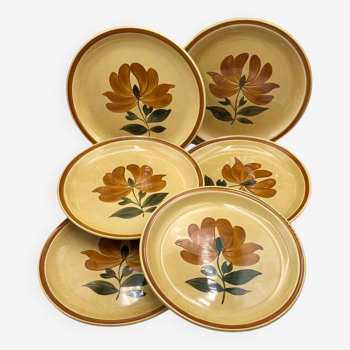 Assiettes plates Gien