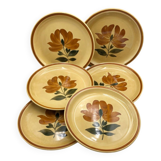 Gien dinner plates