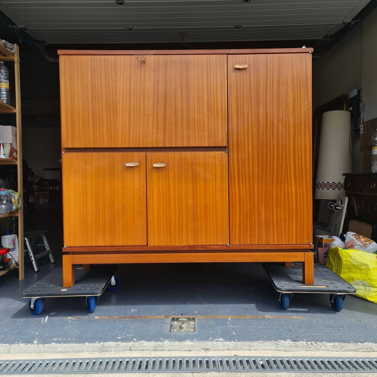 Storage unit, living buffet, secretary Marcel Gascoing
